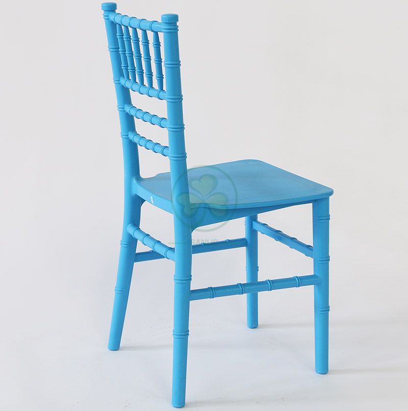 Blue Monoblock Kids Resin Tiffany Chair for Kids Parties SL-R1985KRTC
