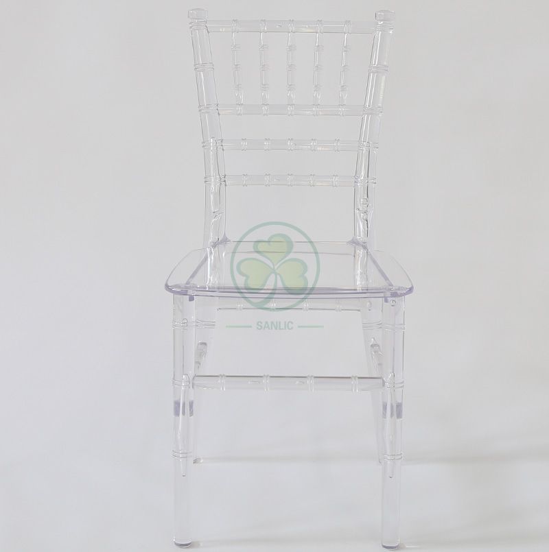 Wholesale Price Monoblock Kids Crystal Ice Resin Chiavari Chair for Childs Events and Parties SL-R1987MIRC