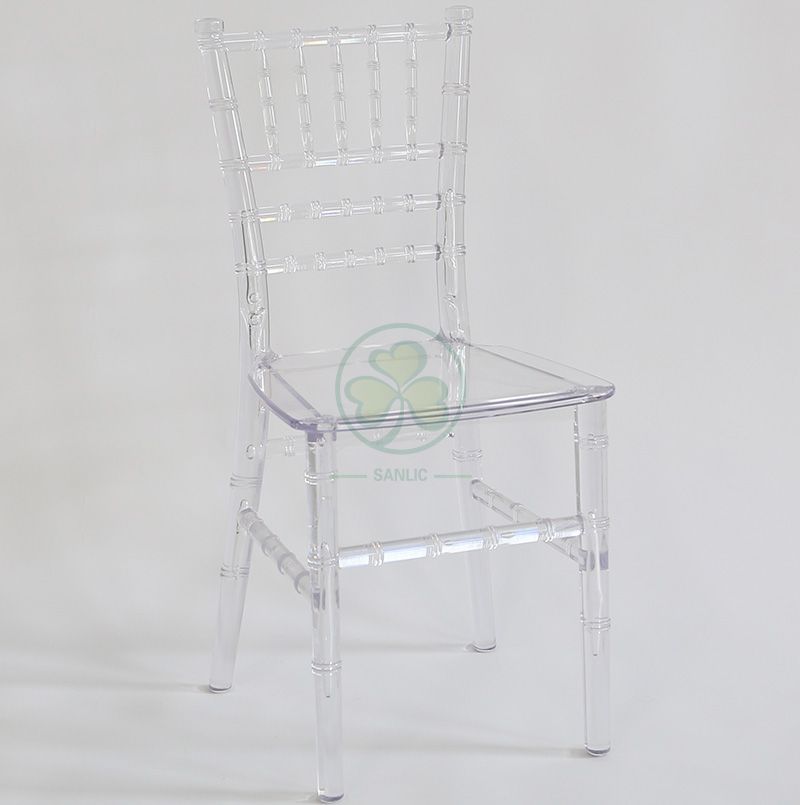 Wholesale Price Monoblock Kids Crystal Ice Resin Chiavari Chair for Childs Events and Parties SL-R1987MIRC