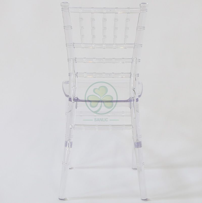 Wholesale Price Monoblock Kids Crystal Ice Resin Chiavari Chair for Childs Events and Parties SL-R1987MIRC