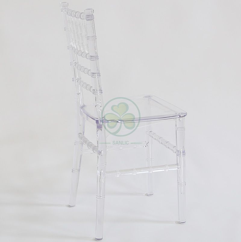 Wholesale Price Monoblock Kids Crystal Ice Resin Chiavari Chair for Childs Events and Parties SL-R1987MIRC