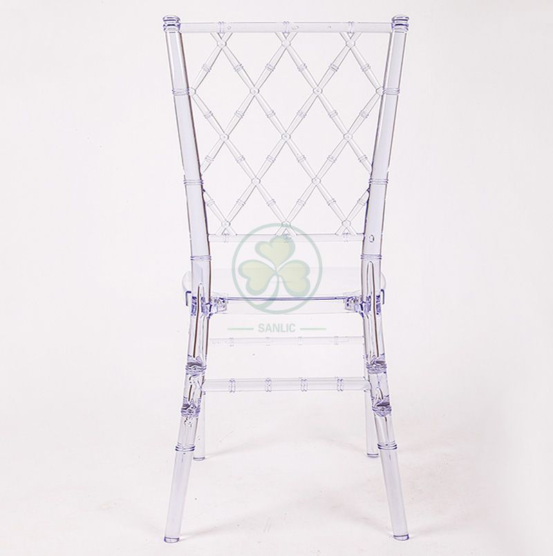 Wholesale Crystal Resin Diamond Chiavari Chair for Indoor and Outdoor Weddings and Events SL-R1993RDCC