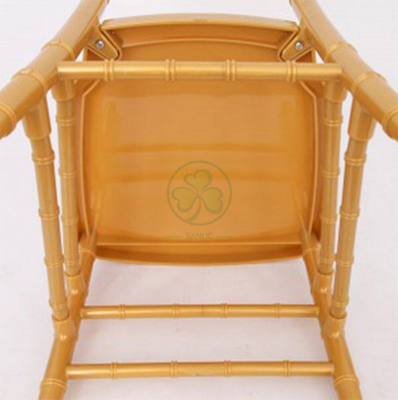 Best Popular Gold Resin Diamond Chiavari Chair for Event and Wedding Rentals SL-R1996GRDC