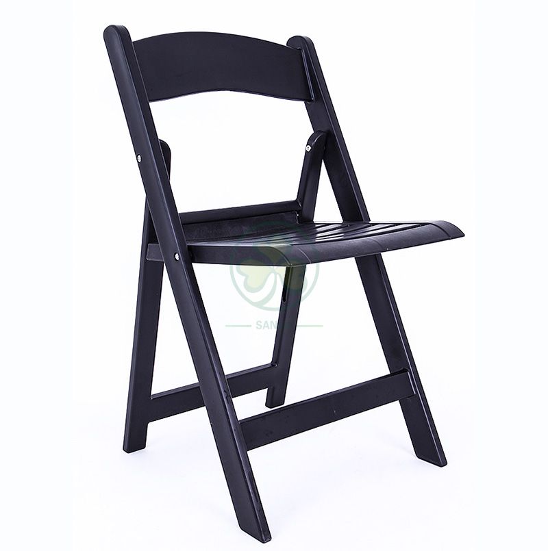 Wholesale Slatted Resin Folding Chair for Different Occasions SL-R2003BRFC