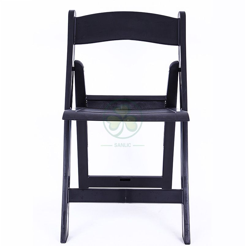 Wholesale Slatted Resin Folding Chair for Different Occasions SL-R2003BRFC