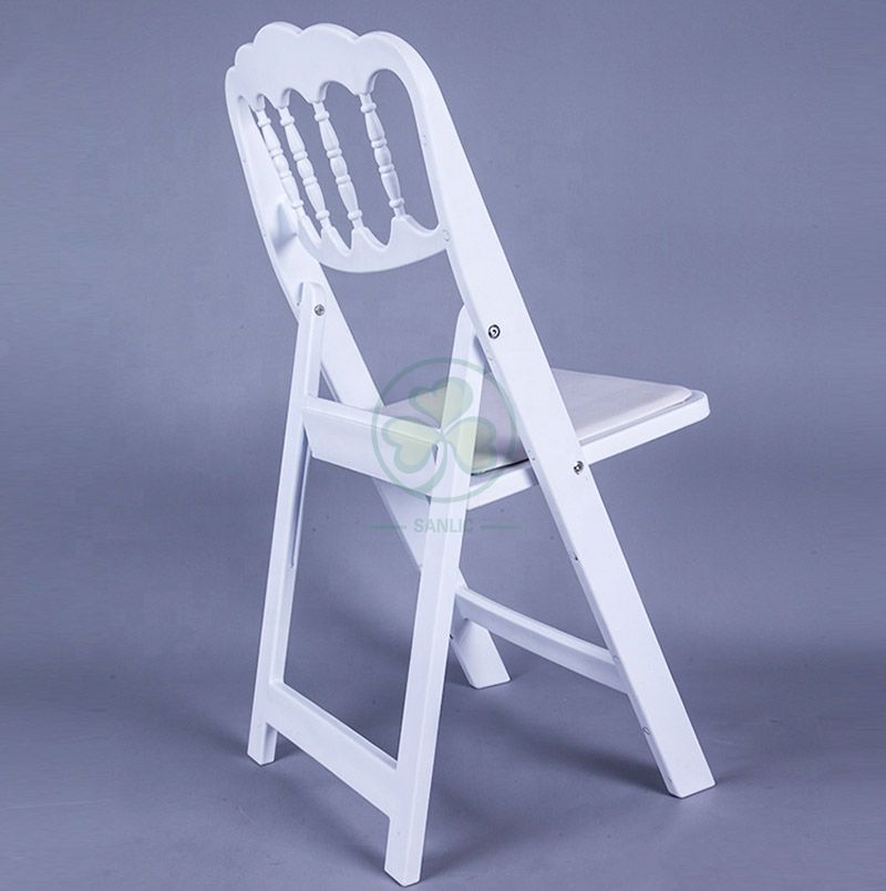Wholesale Resin Folding Napoleon Chair for Outdoor or Indoor Weddings Parties and Events  SL-R2005RNFC