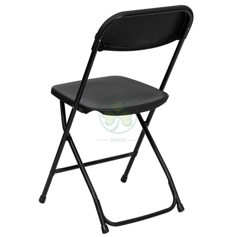 Cheap Stackable Wedding Metal Frame Plastic Folding Chair for Sale SL-R2009BPFC