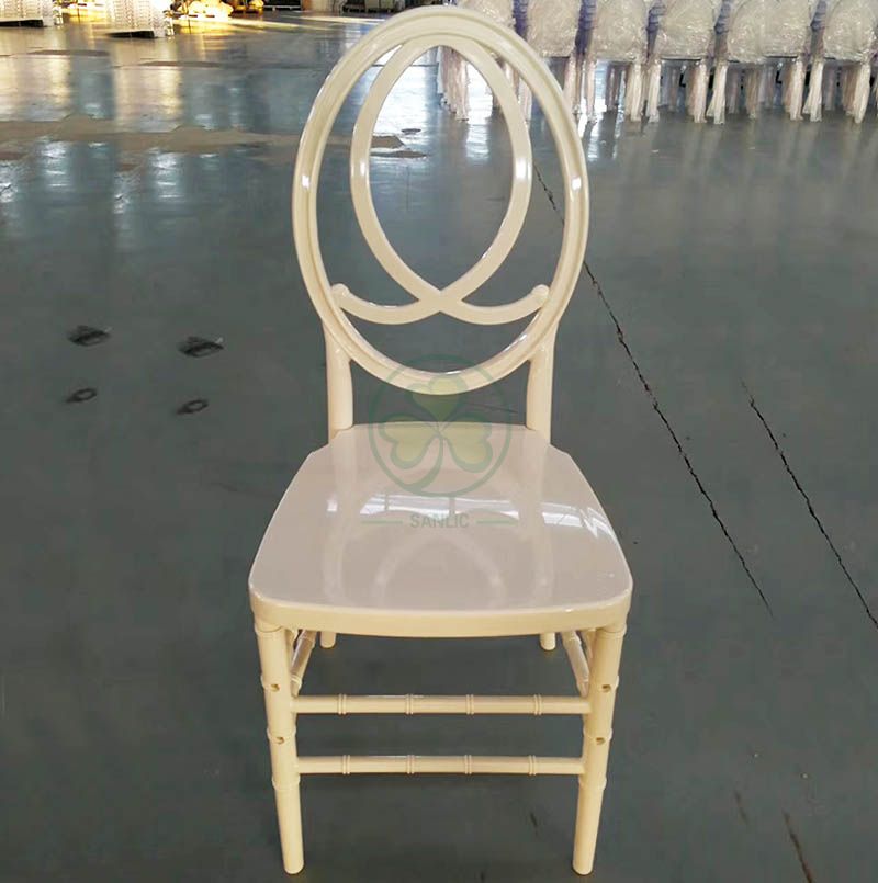 Custom Resin Phoenix Chairs with Fish-Shaped Back for Different Celebrations and Ceremonies SL-R2019IRPC