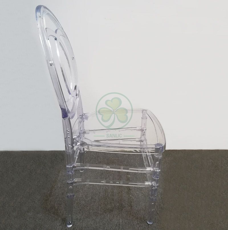 Stackable Crystal Ice Resin Phoenix Channel Chair for Hotels Resturants or Banqueting Rooms SL-R2024CRPC