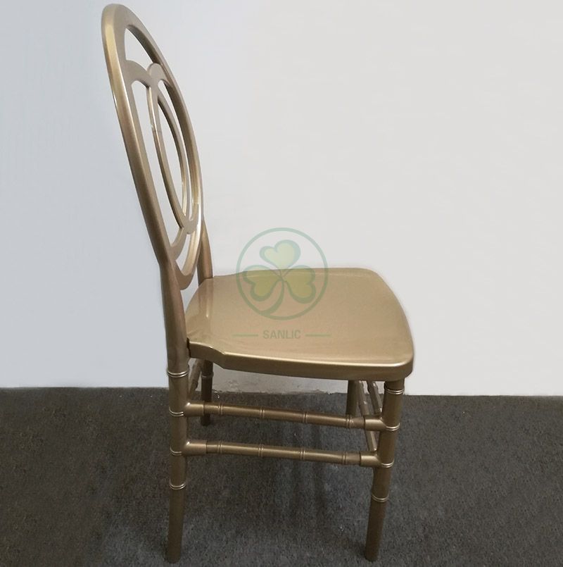 Gold Durable Wedding Resin Phoenix Channel Chair for Banqueting Halls or Dining Rooms SL-R2025GRPC