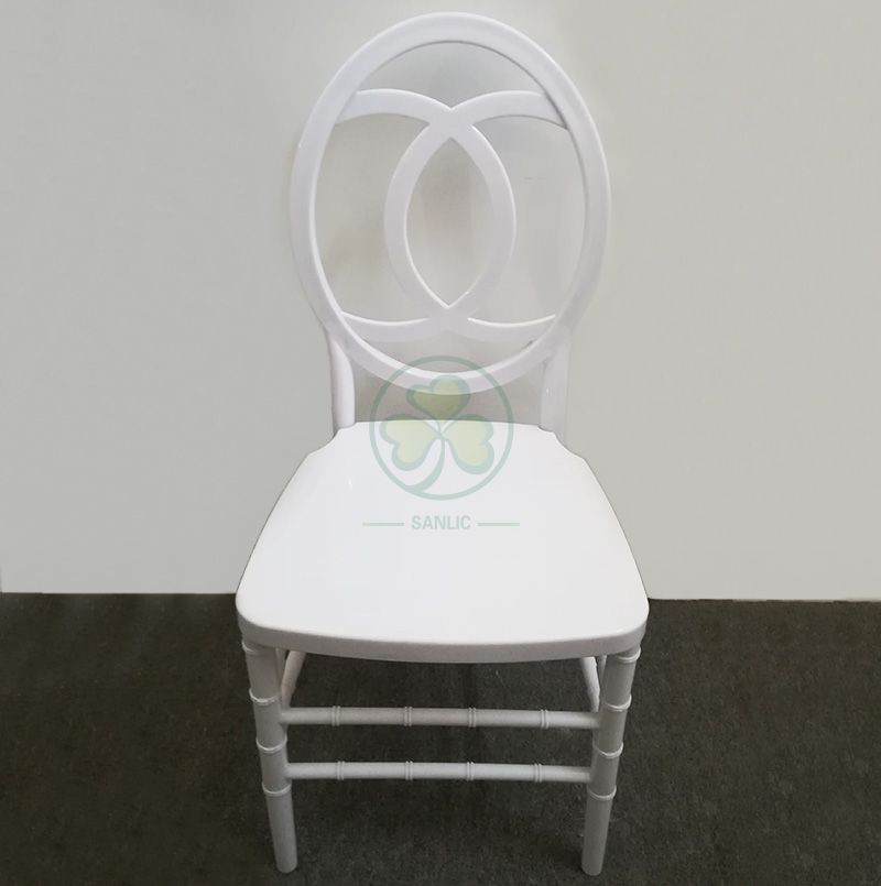 Wedding PC Resin Phoenix Channel Chair in White for Outdoor or Indoor Social Events SL-R2026WPPC