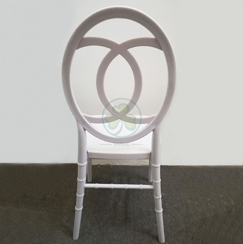 Wedding PC Resin Phoenix Channel Chair in White for Outdoor or Indoor Social Events SL-R2026WPPC