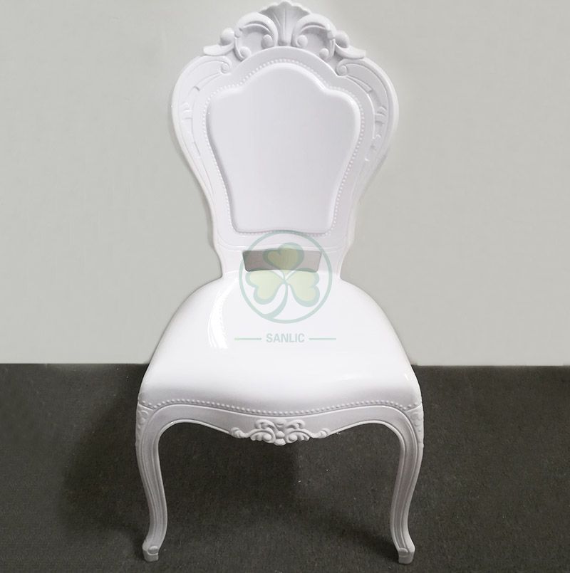 Wholesale Modern Resin Princess Bella Chair Wedding Plastic White Bella Epoque Event Chairs SL-R2027WRBC