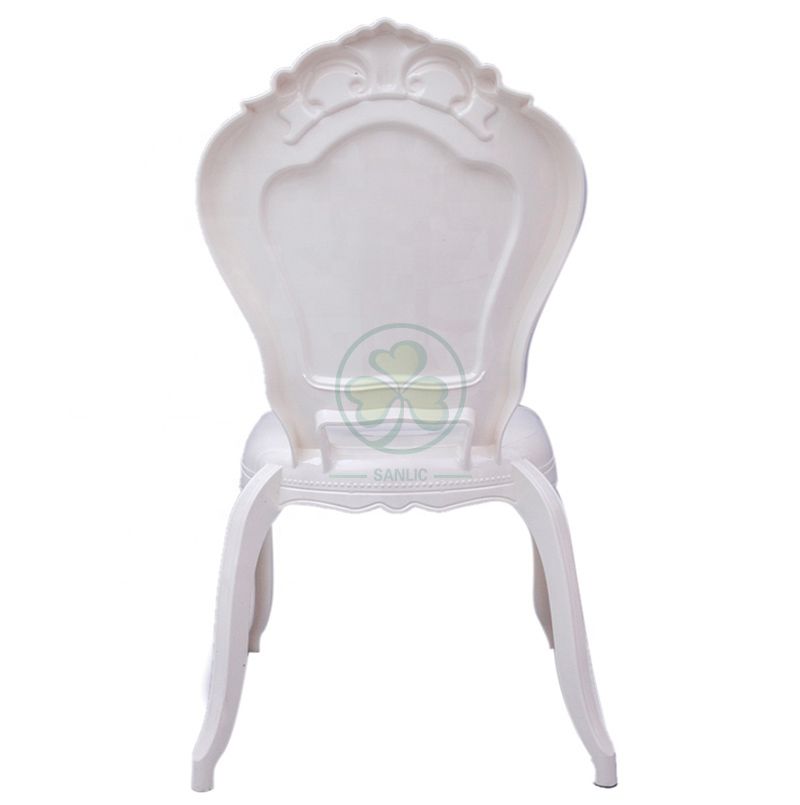 Wholesale Modern Resin Princess Bella Chair Wedding Plastic White Bella Epoque Event Chairs SL-R2027WRBC