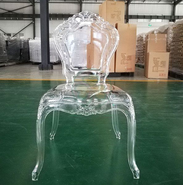 Wholesale European Clear Resin Wedding Princess Bella Epoque Chair SL-R2032SMBC