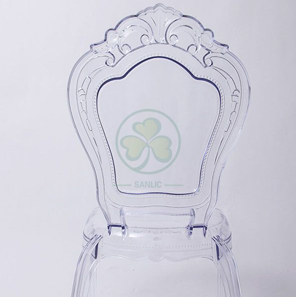 Wholesale European Clear Resin Wedding Princess Bella Epoque Chair SL-R2032SMBC