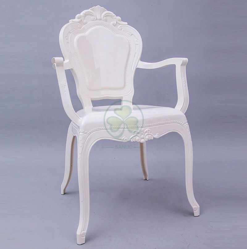 Wholesale Popular White Resin Belle Epoque Chair for Weddings and Events SL-R2033RBAC