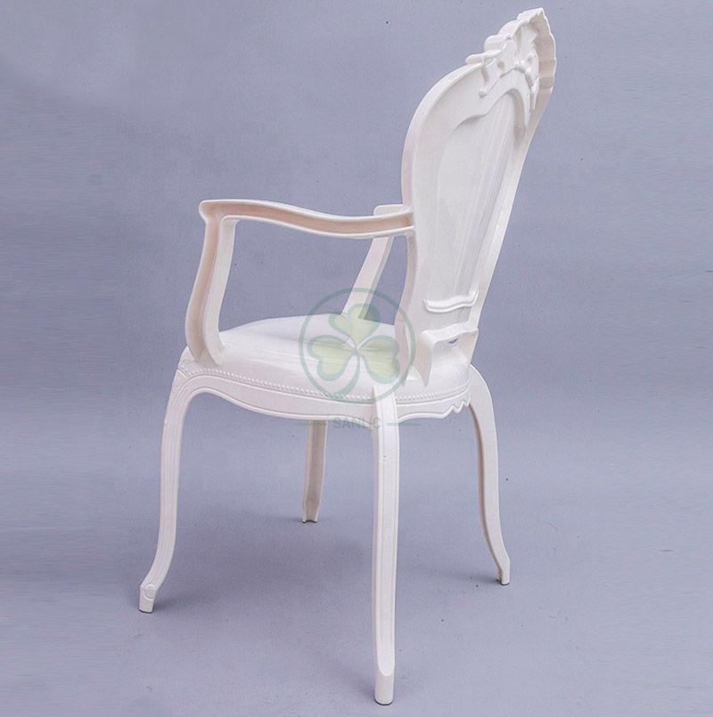 Wholesale Popular White Resin Belle Epoque Chair for Weddings and Events SL-R2033RBAC