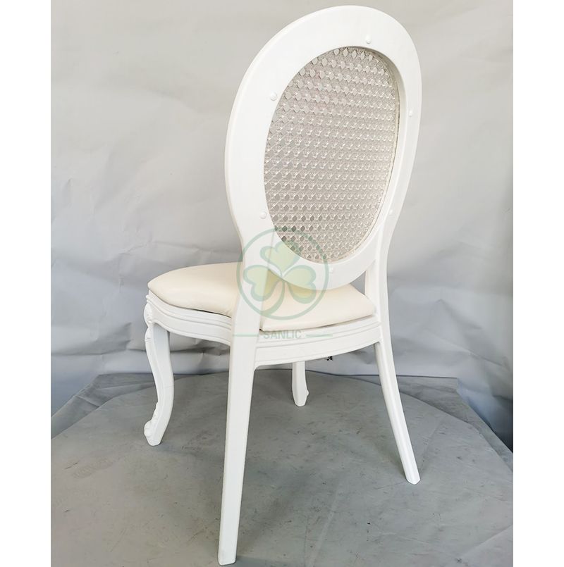 New Design PC Resin Louis Chair with Grid Back for Banquets or Dining Rooms SL-R2038NRLC