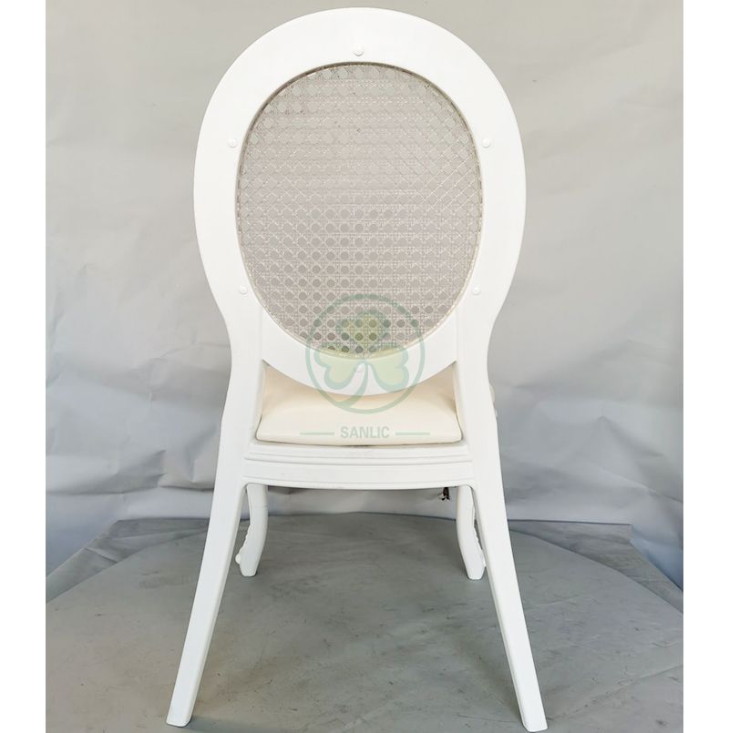 New Design PC Resin Louis Chair with Grid Back for Banquets or Dining Rooms SL-R2038NRLC