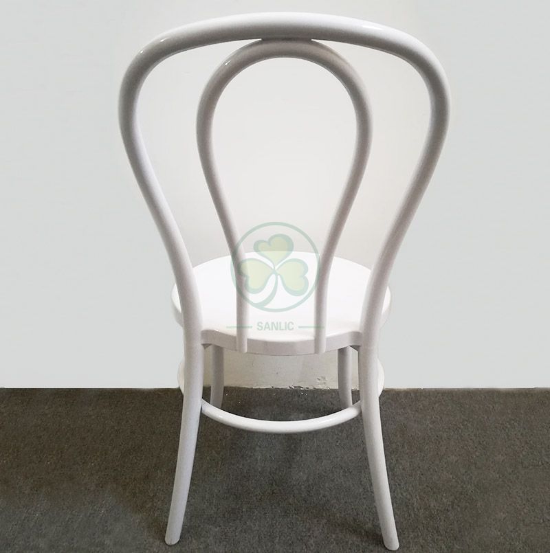 High Quality White Wedding Thonet Resin Dining Chairs SL-R2042WRTC