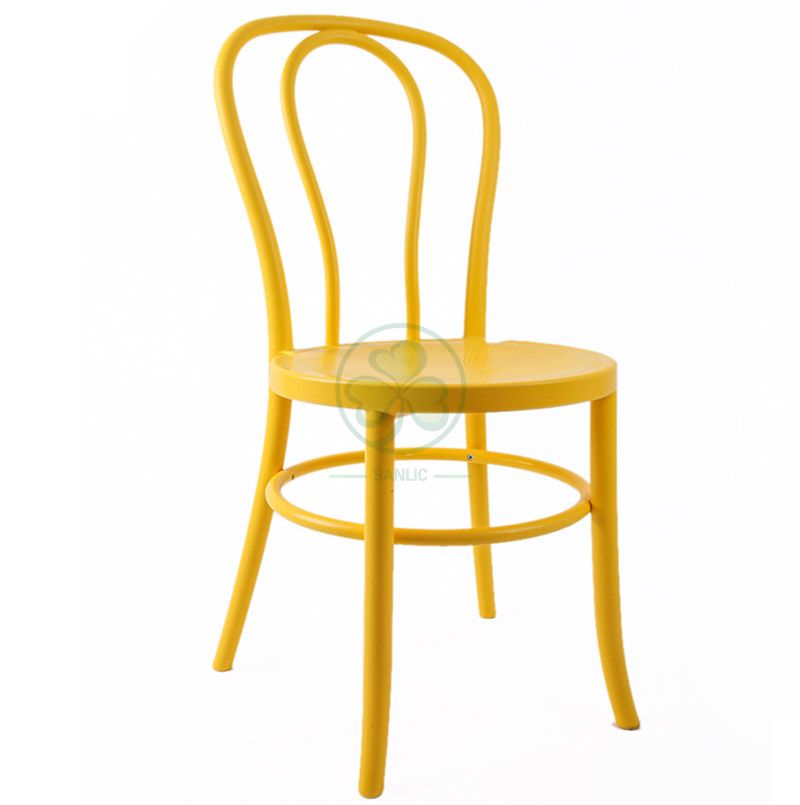 Factory Wholesale Plastic Thonet Dining Chair for Hotels and Resturant SL-R2048YPTC