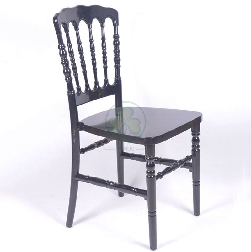 Hot Sale Stackable PC Plastic Napoleon Event Chairs for Indoor or Outdoor Parties and Banquets SL-R2053BRNC