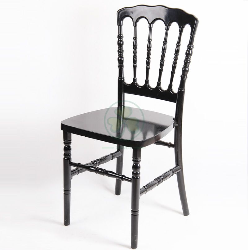 Hot Sale Stackable PC Plastic Napoleon Event Chairs for Indoor or Outdoor Parties and Banquets SL-R2053BRNC