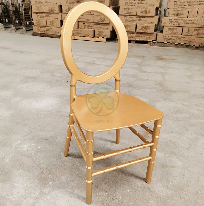 Wholesale Oval Open Back Resin Chair for Outdoor or Indoor Events or Parties SL-R2060OBRC