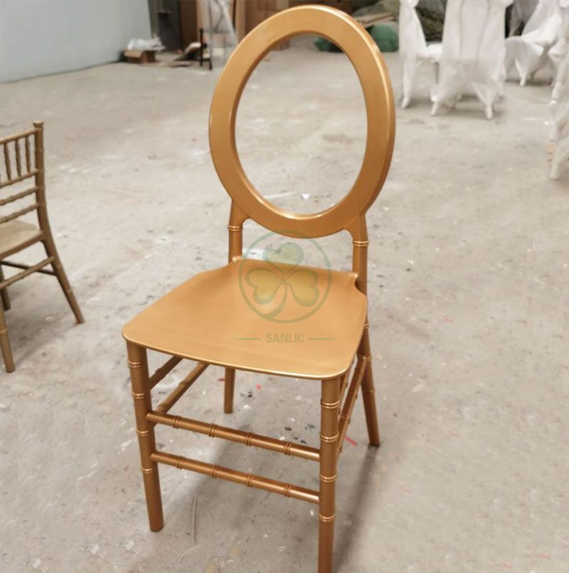 Wholesale Oval Open Back Resin Chair for Outdoor or Indoor Events or Parties SL-R2060OBRC