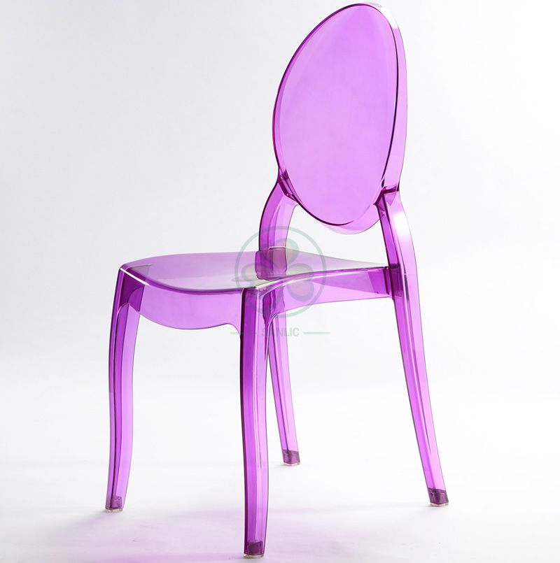 New Design Stackable Resin Sophia Ghost Chair for Indoor or Outdoor Banquets and Parties SL-R2067PRSC