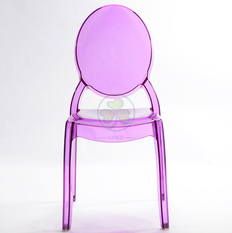 New Design Stackable Resin Sophia Ghost Chair for Indoor or Outdoor Banquets and Parties SL-R2067PRSC