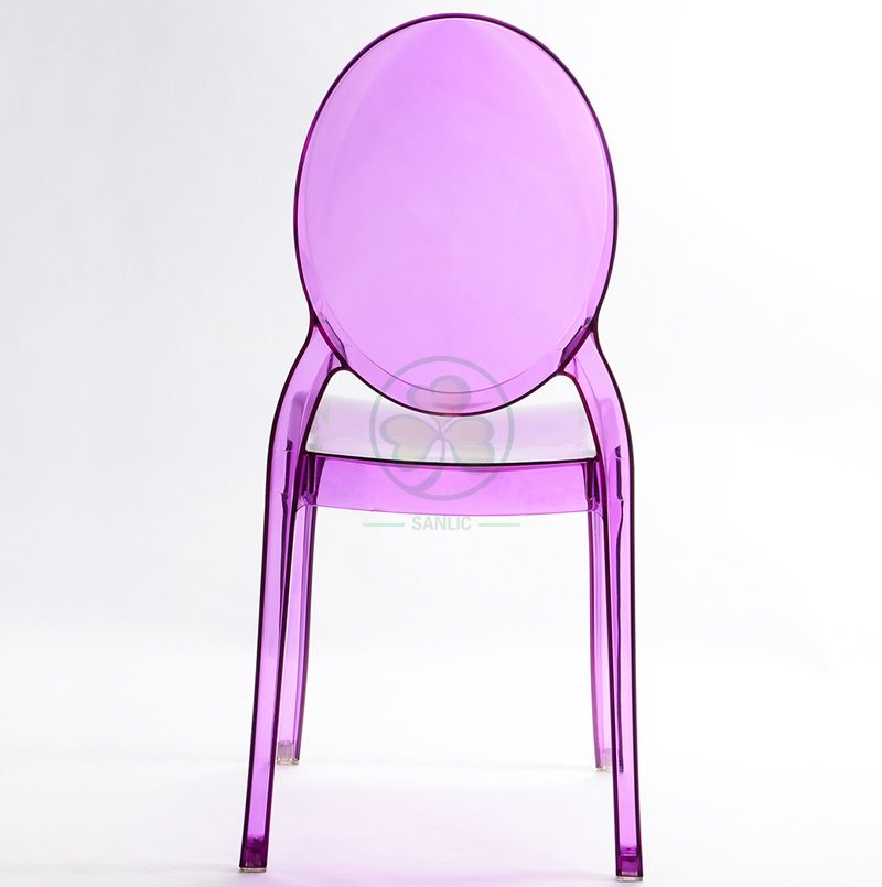 New Design Stackable Resin Sophia Ghost Chair for Indoor or Outdoor Banquets and Parties SL-R2067PRSC