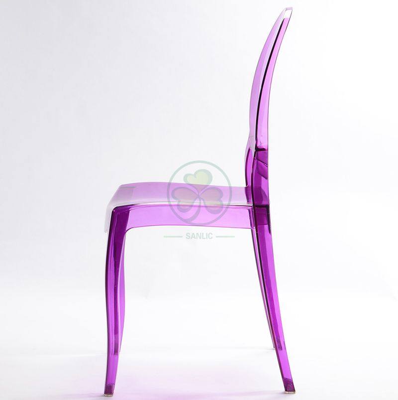 New Design Stackable Resin Sophia Ghost Chair for Indoor or Outdoor Banquets and Parties SL-R2067PRSC