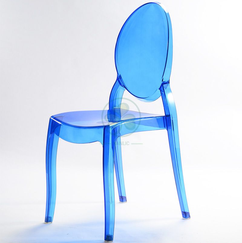 Beautiful Design Stackable Resin Sophia Ghost Dining Chair for Dining Rooms Living Rooms or Banqet Halls SL-R2068GRSC