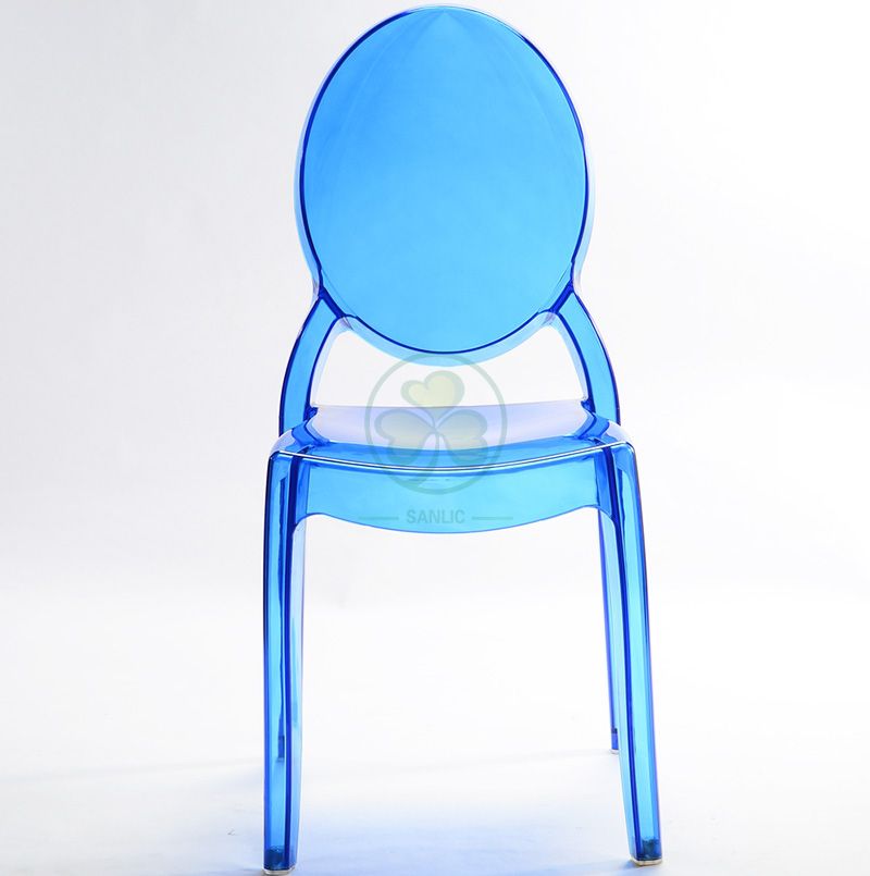 Beautiful Design Stackable Resin Sophia Ghost Dining Chair for Dining Rooms Living Rooms or Banqet Halls SL-R2068GRSC