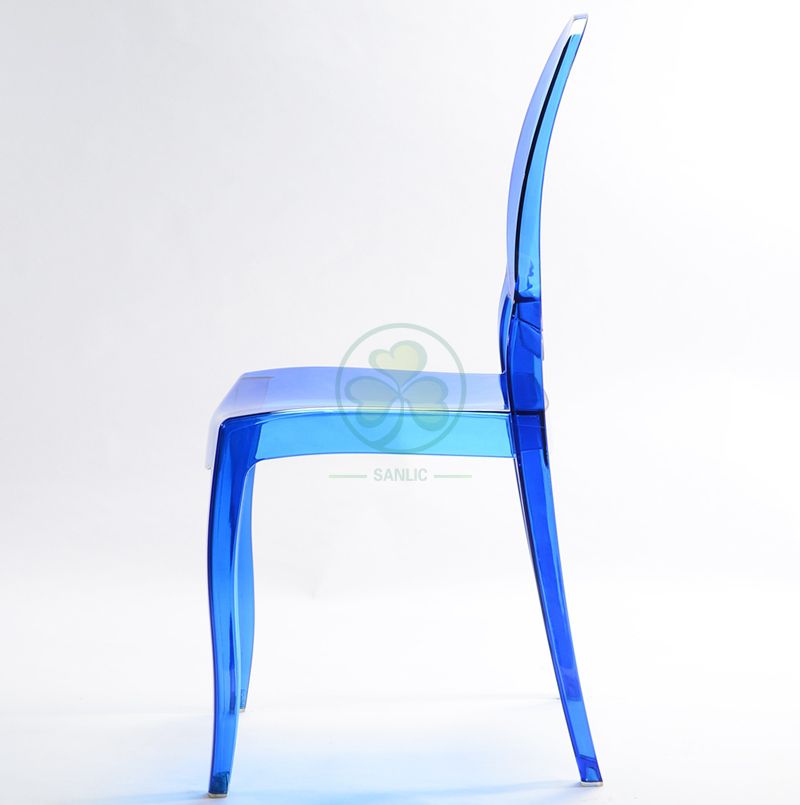 Beautiful Design Stackable Resin Sophia Ghost Dining Chair for Dining Rooms Living Rooms or Banqet Halls SL-R2068GRSC