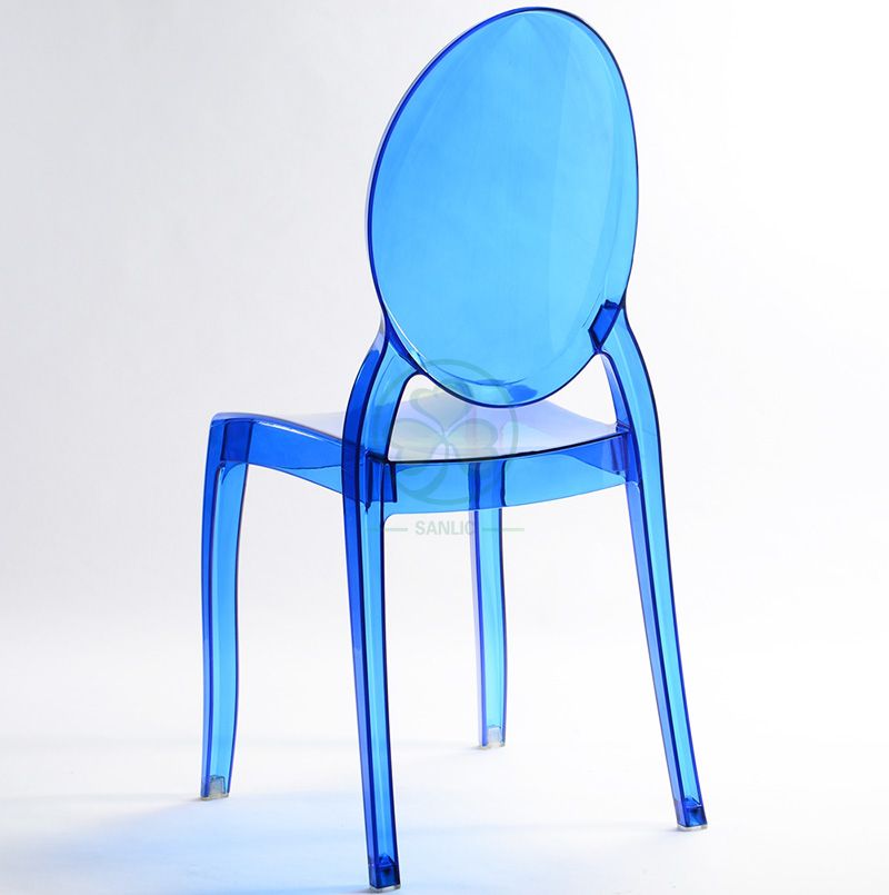 Beautiful Design Stackable Resin Sophia Ghost Dining Chair for Dining Rooms Living Rooms or Banqet Halls SL-R2068GRSC