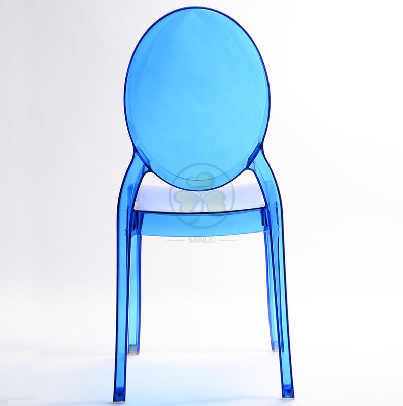 Beautiful Design Stackable Resin Sophia Ghost Dining Chair for Dining Rooms Living Rooms or Banqet Halls SL-R2068GRSC