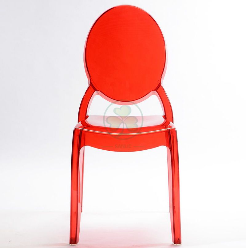 Hot Selling Resin Sophia Ghost Armless Dining Chair for Events and Catering Services SL-R2069RPSC
