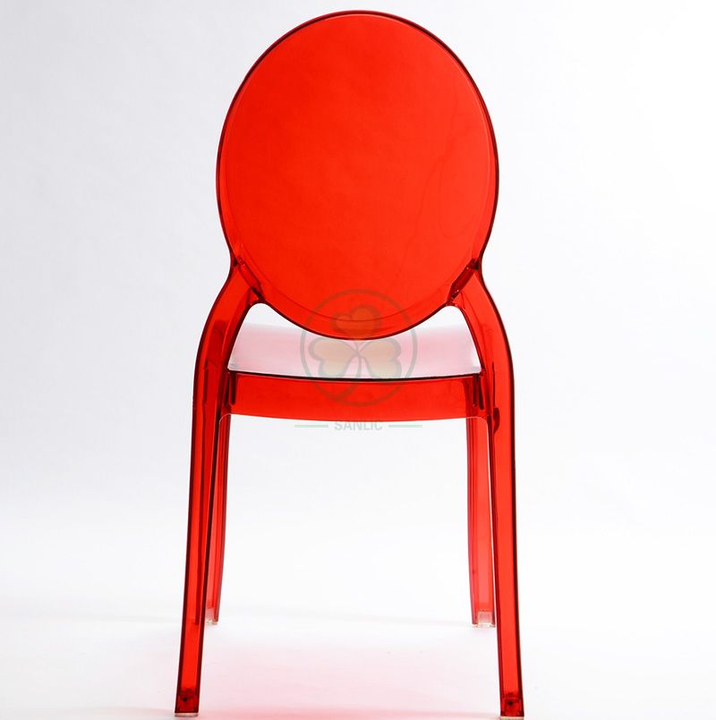 Hot Selling Resin Sophia Ghost Armless Dining Chair for Events and Catering Services SL-R2069RPSC