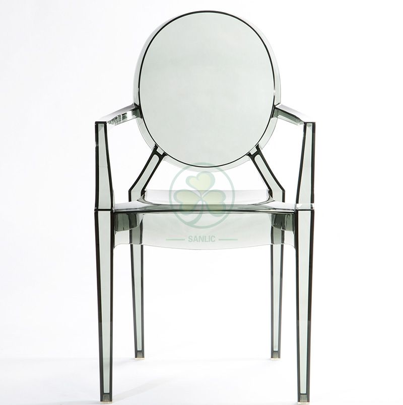 High Quality Resin Louis Ghost Armchair for Parties Weddings or Events SL-R2070SRLC