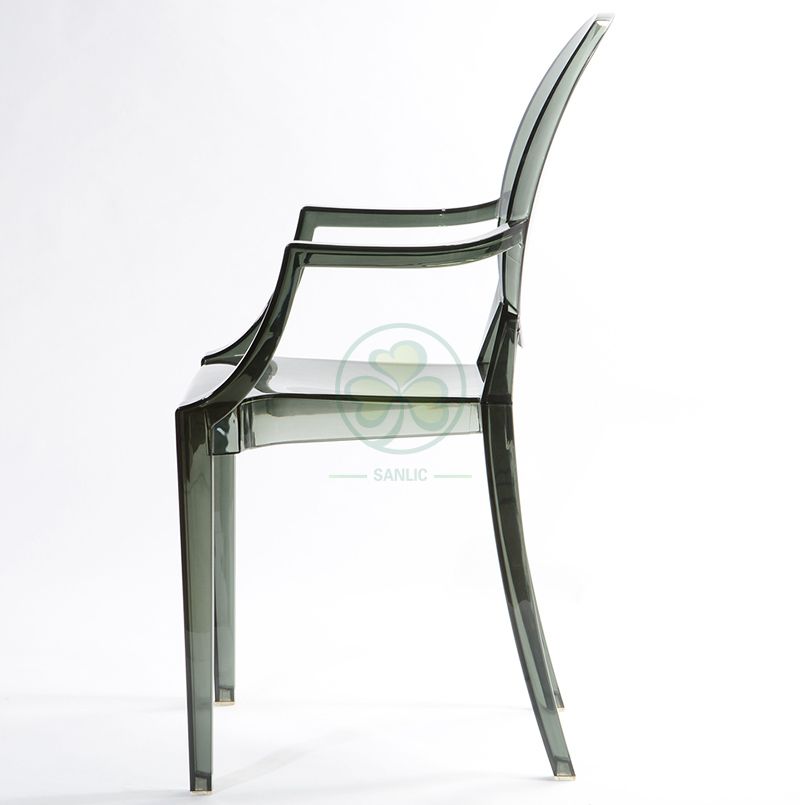 High Quality Resin Louis Ghost Armchair for Parties Weddings or Events SL-R2070SRLC