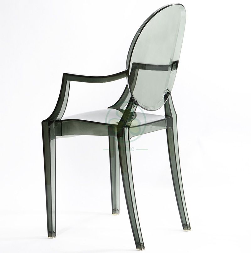 High Quality Resin Louis Ghost Armchair for Parties Weddings or Events SL-R2070SRLC