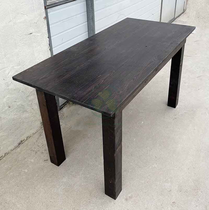 Wholesale Rustic Farmhouse Bar Table Counter Height Farmhouse Table  SL-T2105CHFT