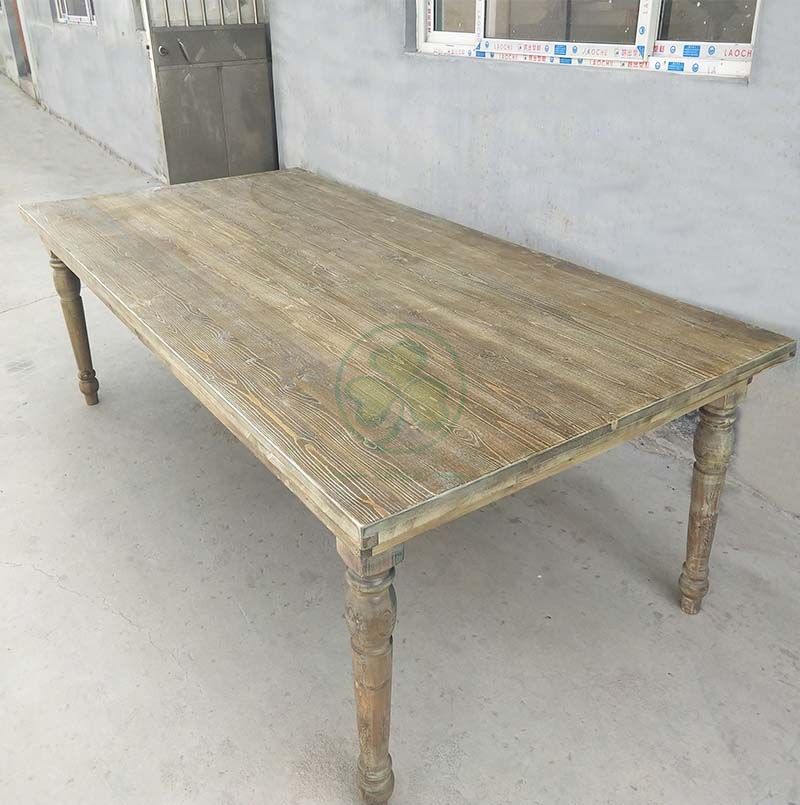 Factory Price Vineyard Wedding Rental Harvest Farm Dining Table SL-T2108VWFT