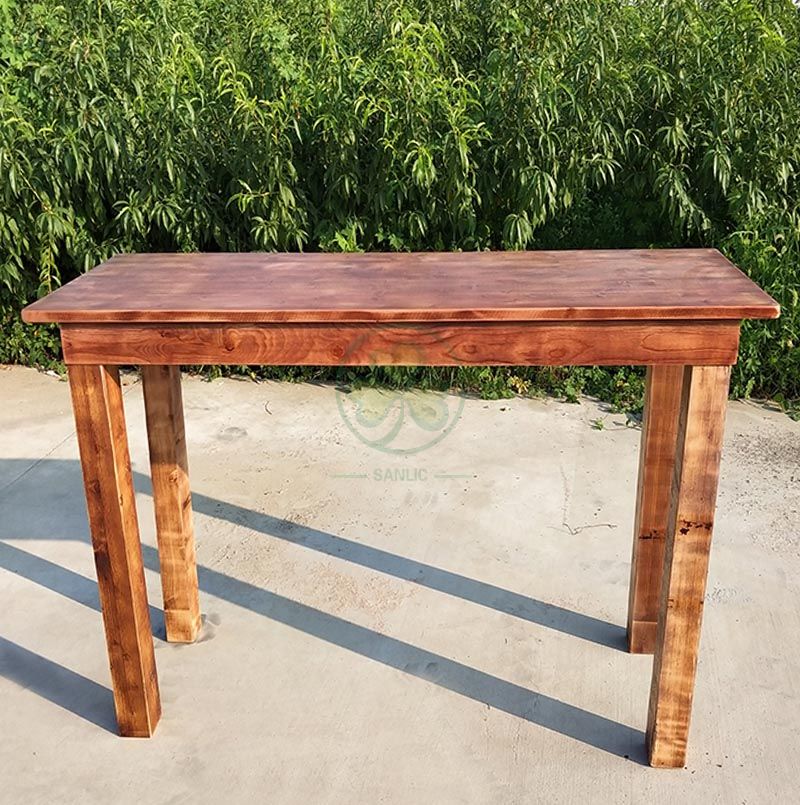 Wholesale Rustic Farmhouse Bar Table Counter Height Farmhouse Table  SL-T2105CHFT