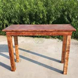 Wholesale Rustic Farmhouse Bar Table Counter Height Farmhouse Table SL-T2105CHFT