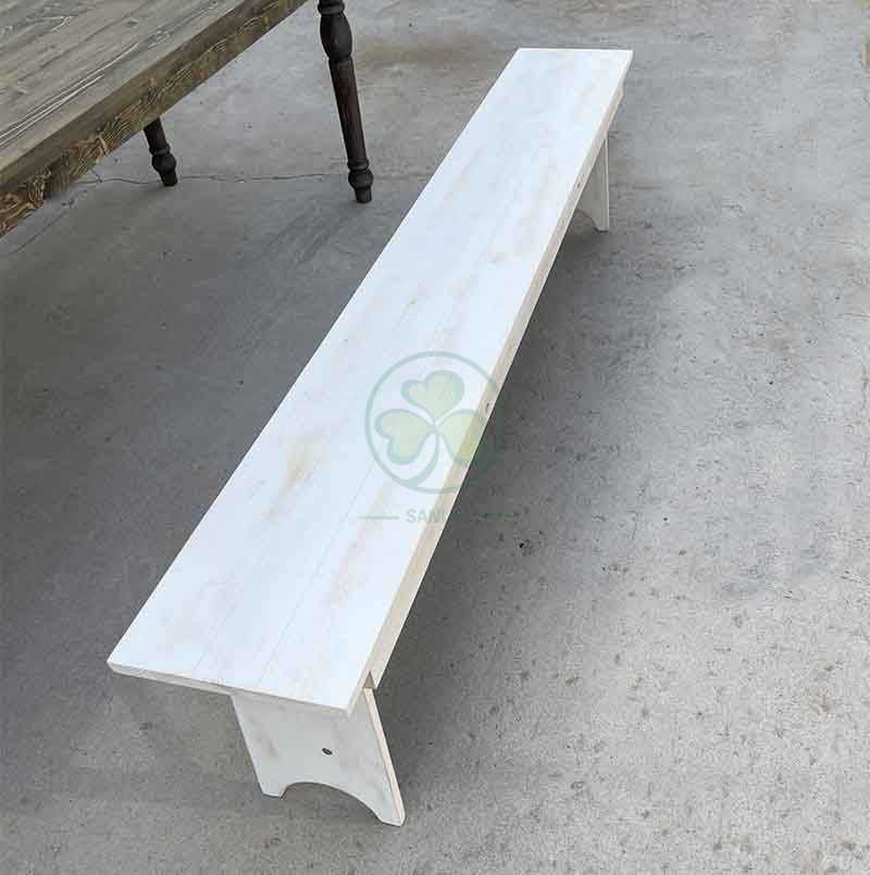 Hot Sale Farmhouse Style Bench for Various Events and Celebrations SL-T2124FSDB