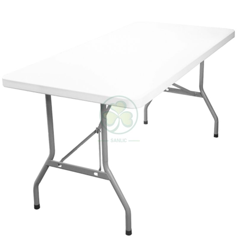 5ft Plastic Rectangular Folding Table for Catering Services and Hotels  SL-T2147PRFT
